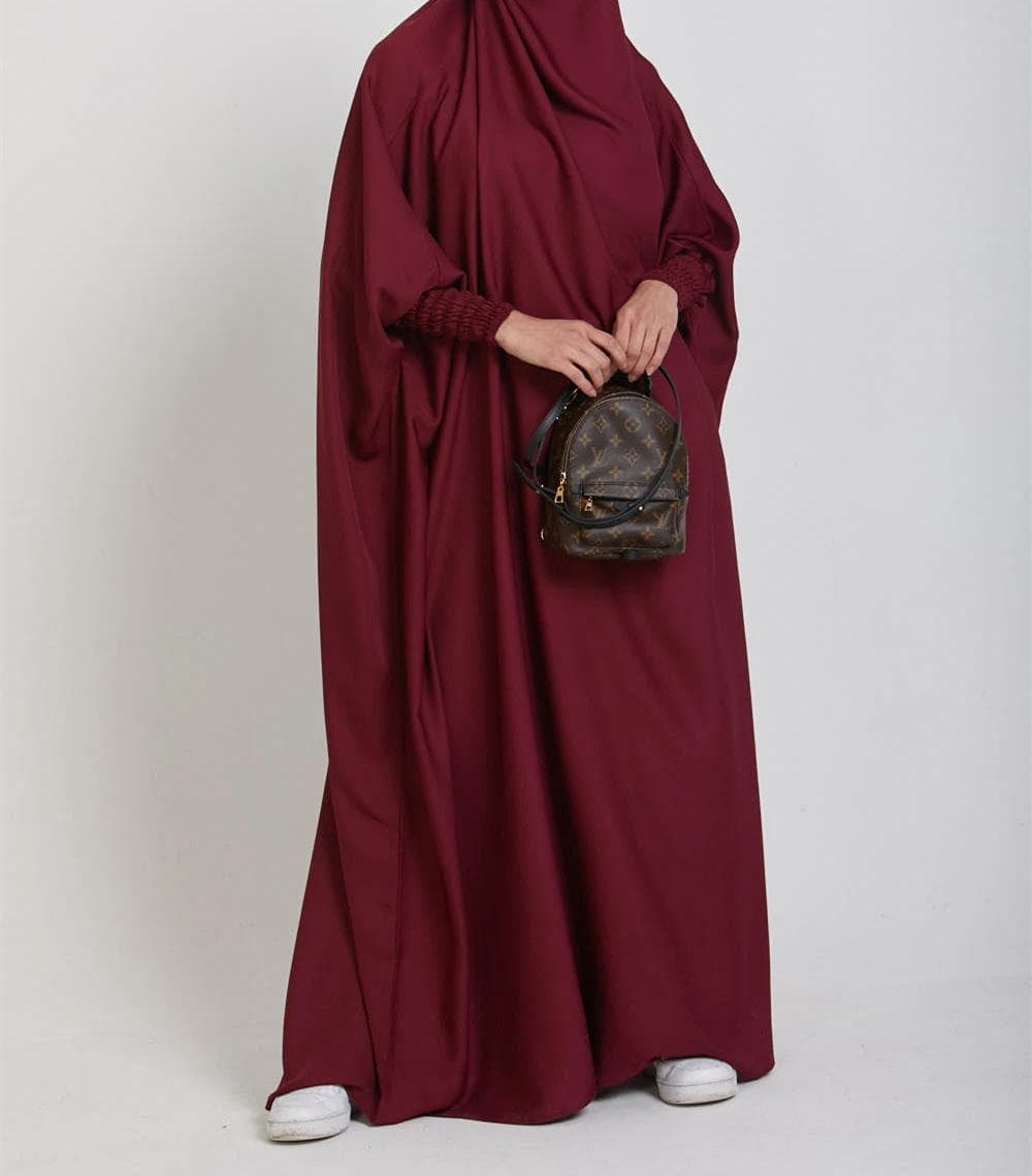 L-3 dernière conception Dubai couleur unie Abaya femmes grande taille caftan ...