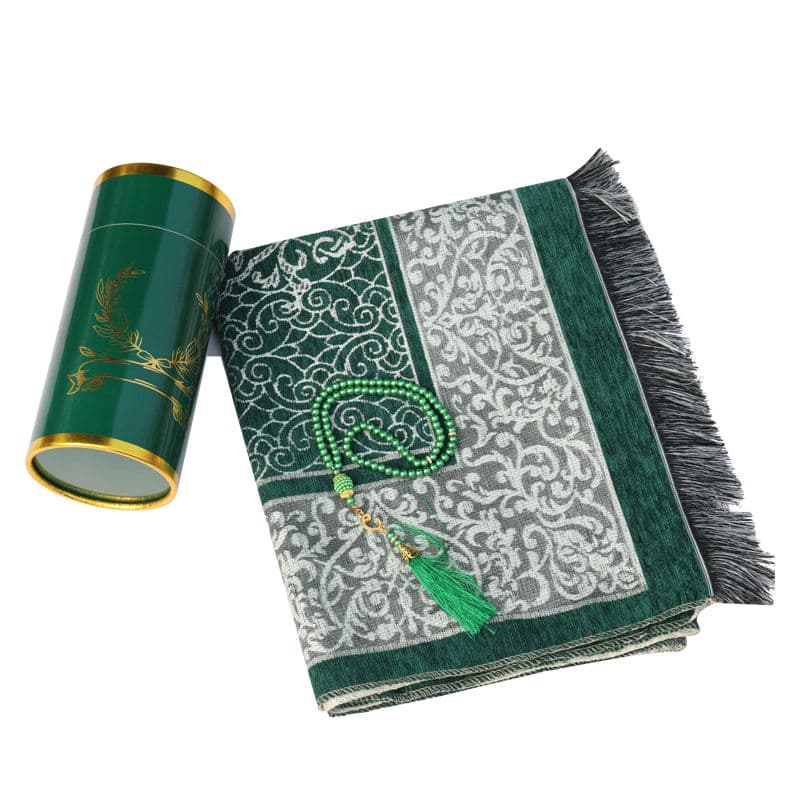 Coffret Cadeaux Islamiques avec Boîte Cylindrique pour le Ramadan l'Aïd et le...